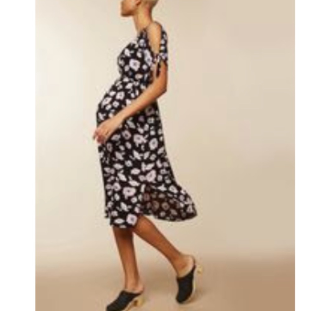 Mimi Maternity Floral Dress